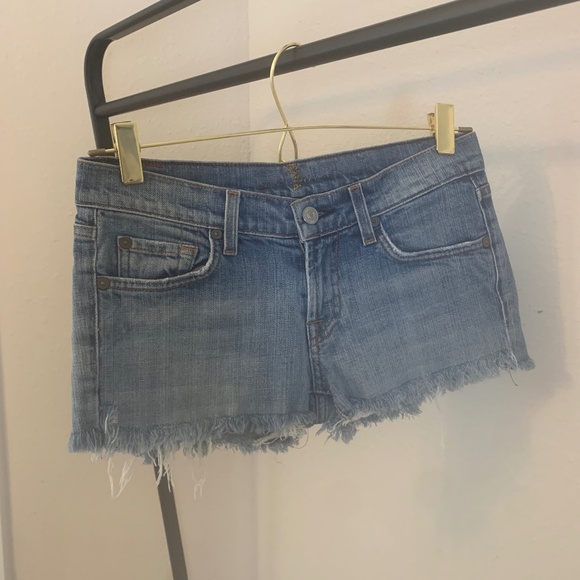 Seven 7 for All Mankind cutoff denim shorts size 30‎ - Picture 1 of 7